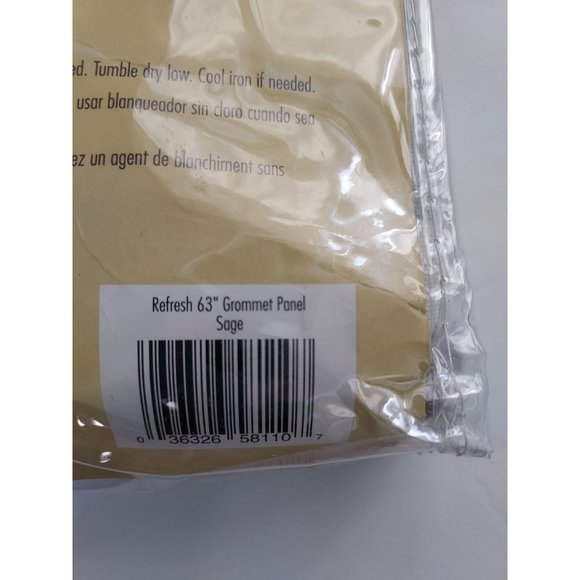 Sunsafe Refresh Grommet Panel - 40"W x 63"L - Sage - DD - Picture 5 of 6